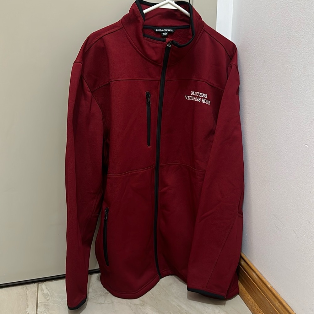 Men Port authority sweater zip up  size 2XL